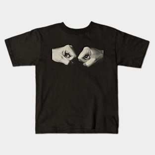 Eyes in Hands Kids T-Shirt